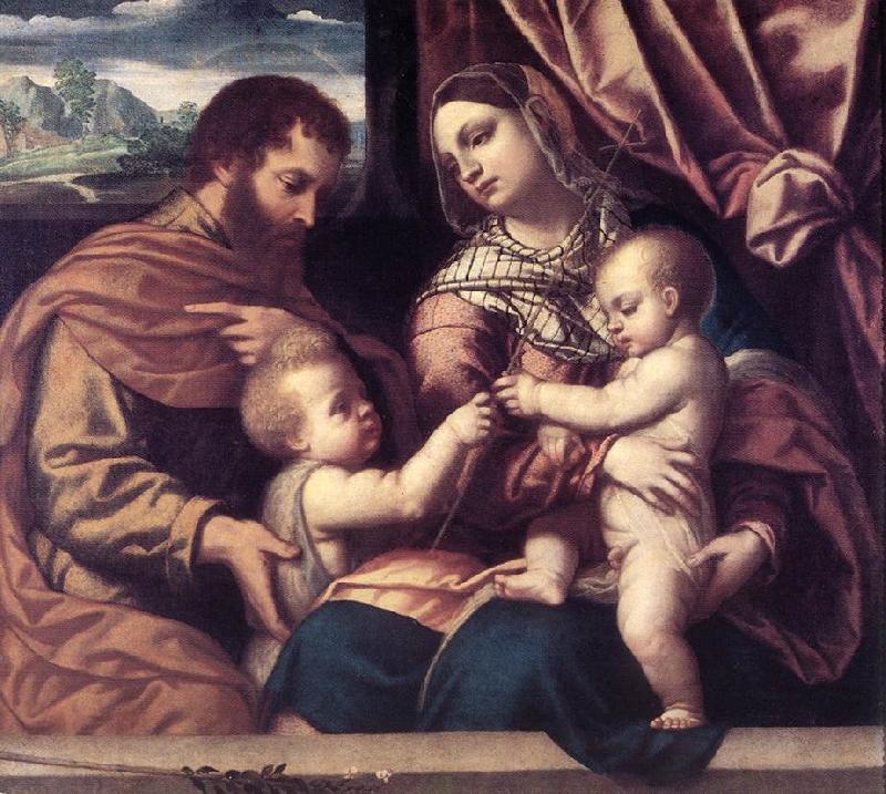 MORETTO da Brescia Holy Family su China oil painting art